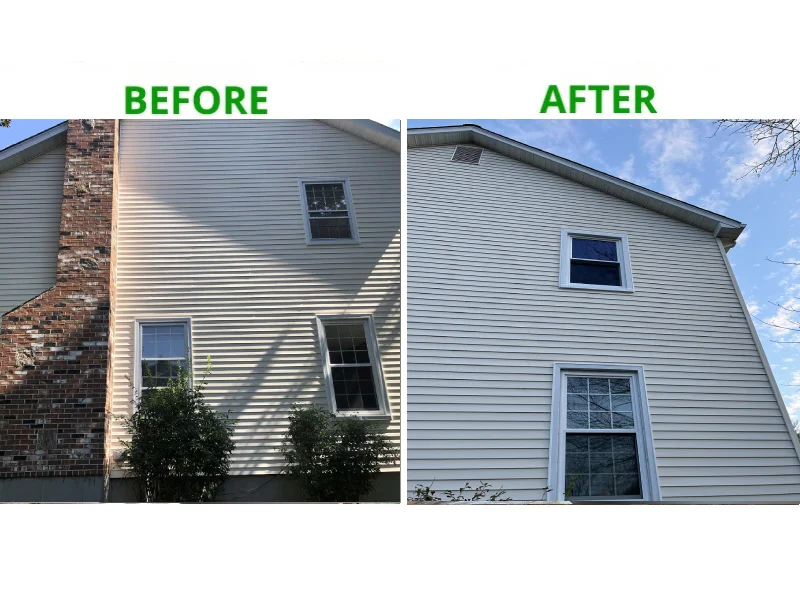 Before installation - After installation